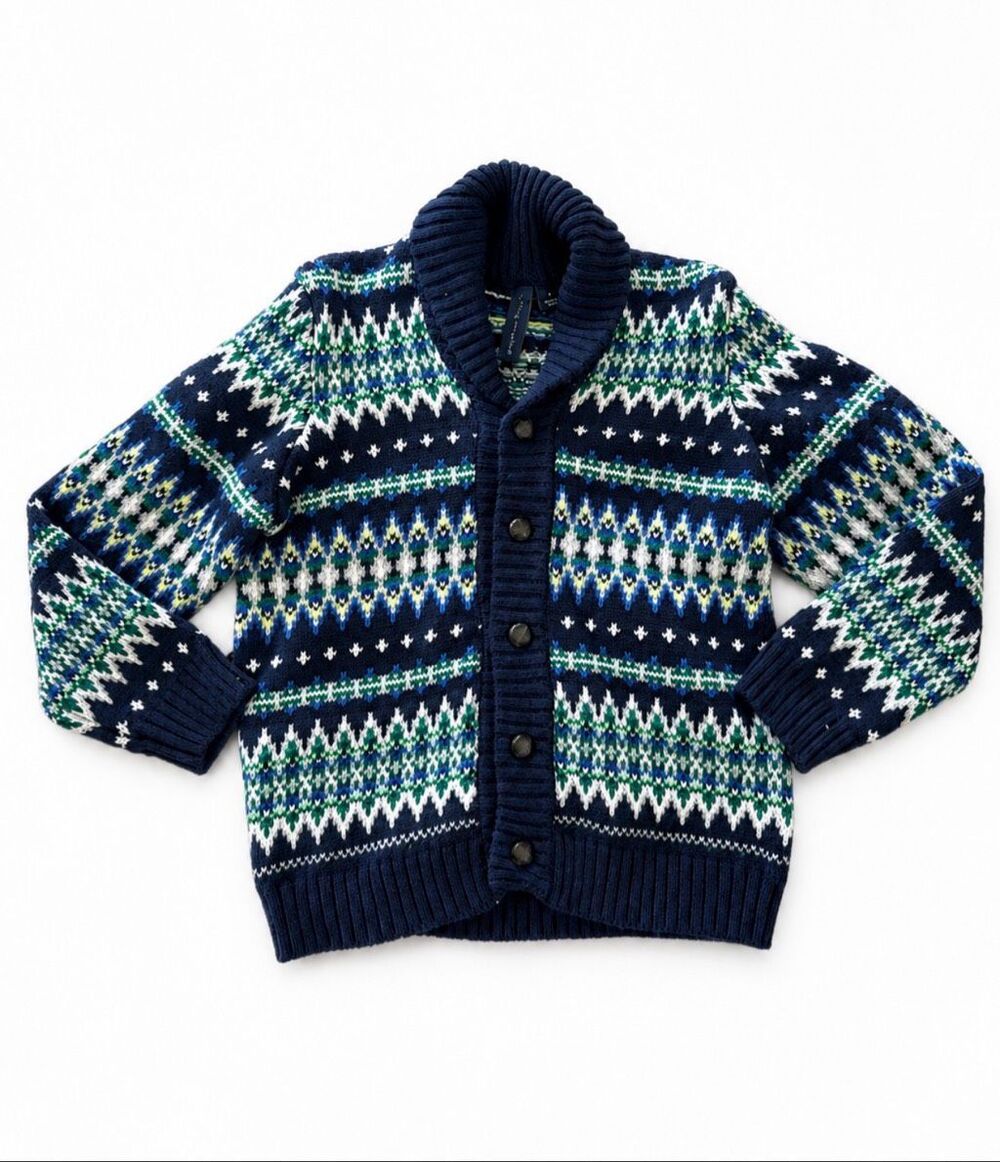 Janie and Jack The Library Cardigan NWOT Size 4T